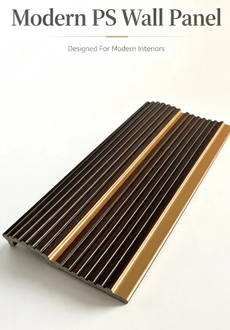 Premium PS Wall Panel 3D Decorative Interior Wall Cladding Panel For Modern Space Design suppliers