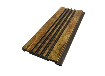 Vintage Bronze Fluted PS Πάνελ τοίχου